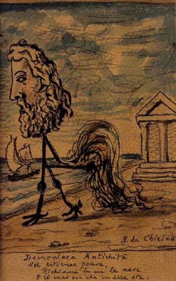 Demoniaco Antichita by Giorgio de Chirico