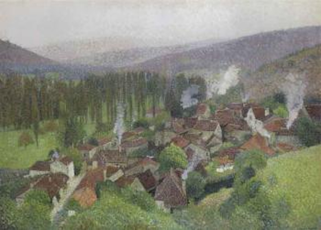 Vue de Labastide du Vert, Terrasse de Marquayroi by Henri Jean Guillaume Martin