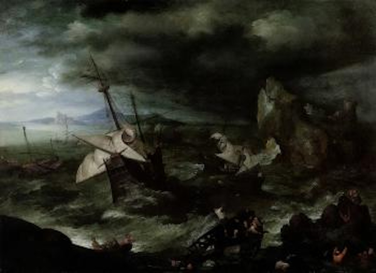 Sea storm by Jan Brueghel the Younger