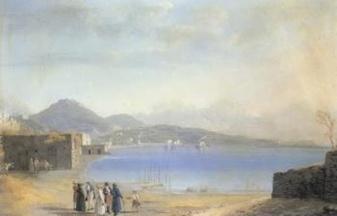 View of Ischia by Neapolitan School