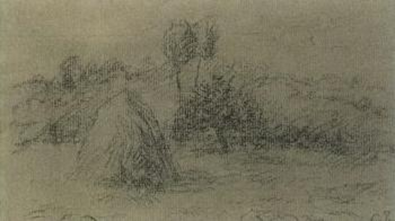 La meule by Camille Pissarro