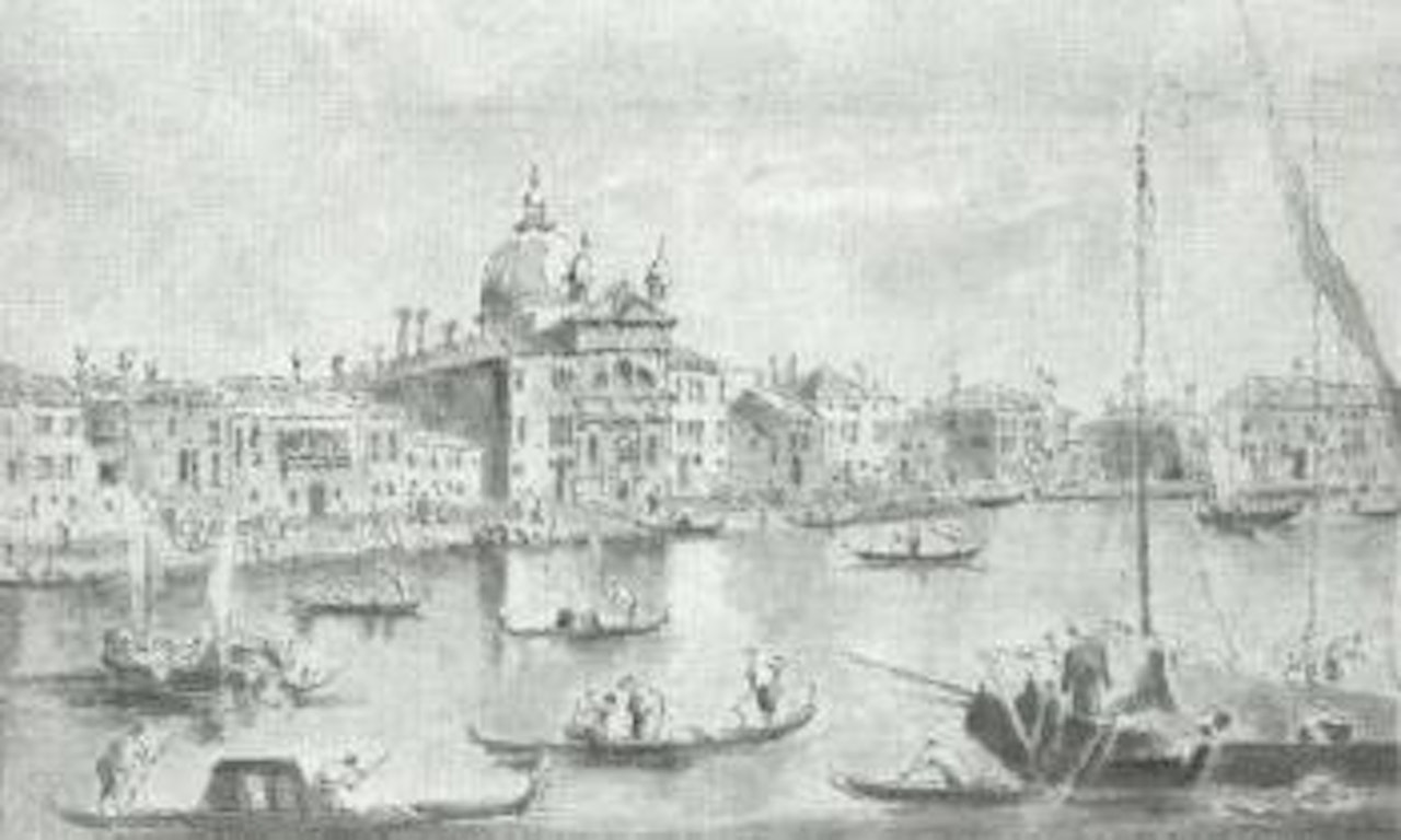 View of the Chiesa Delle Zitelle, the Giudecca, Venice by Francesco Guardi