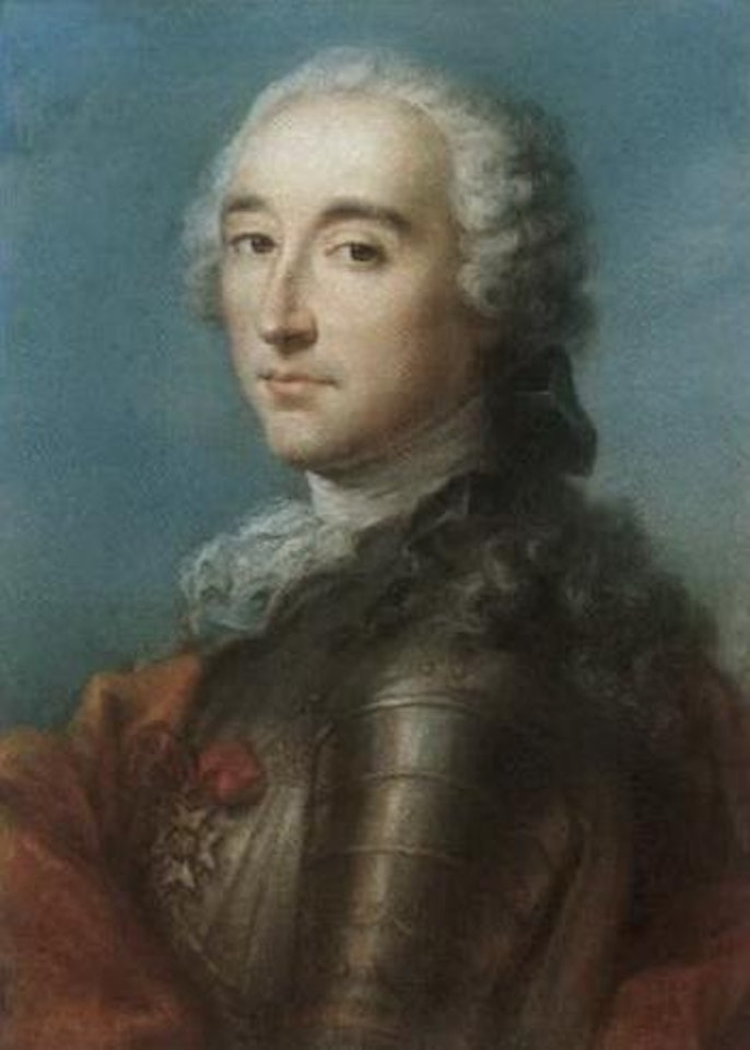 Portrait of Joseph Antoine Barreme by Maurice Quentin de la Tour