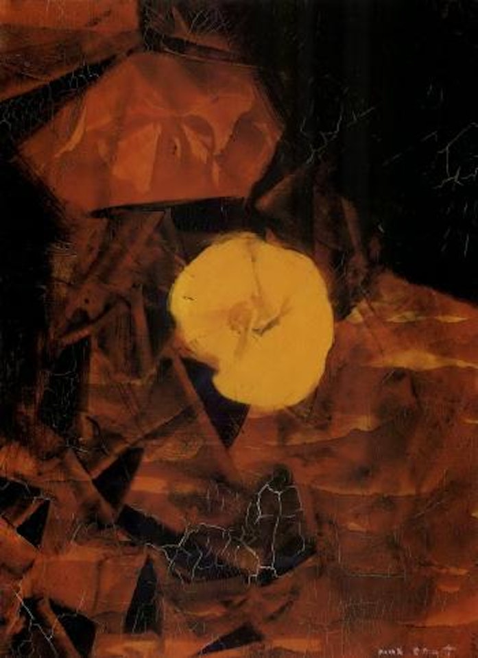 La terre un mensonge a la bouche by Max Ernst