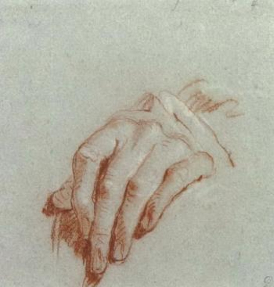 Left hand by Giovanni Battista Tiepolo