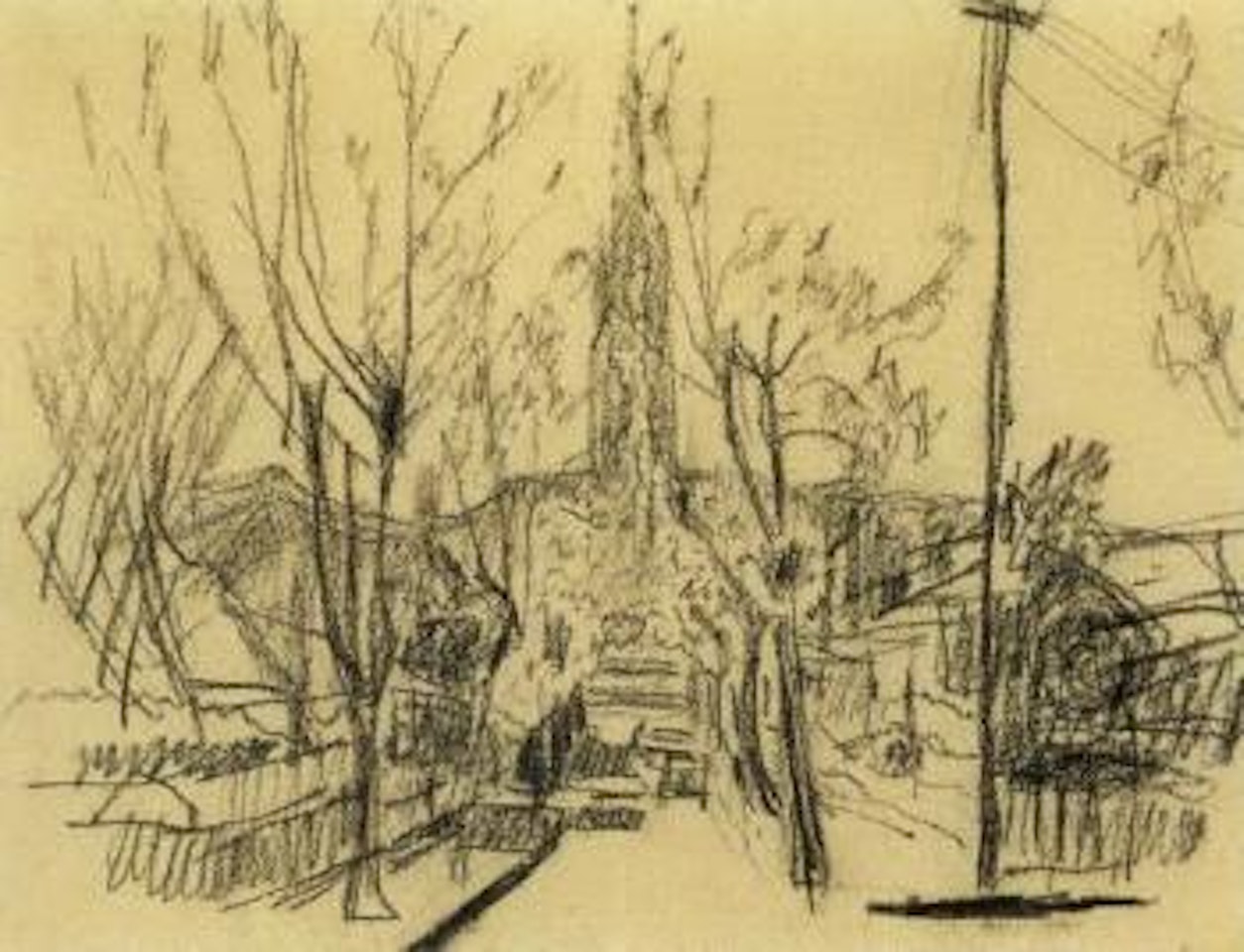 Paysage by Pierre Bonnard