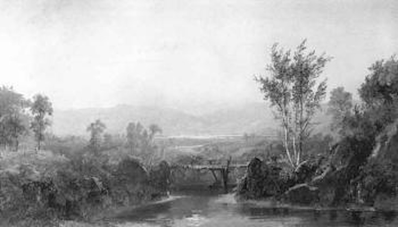 Autumn light by Jasper Francis Cropsey