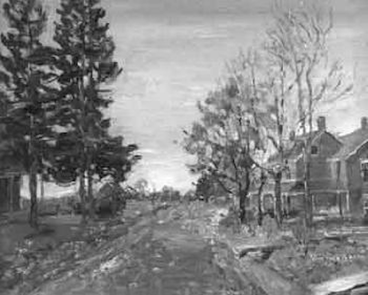 Pennsylvania village by Walter Emerson Baum