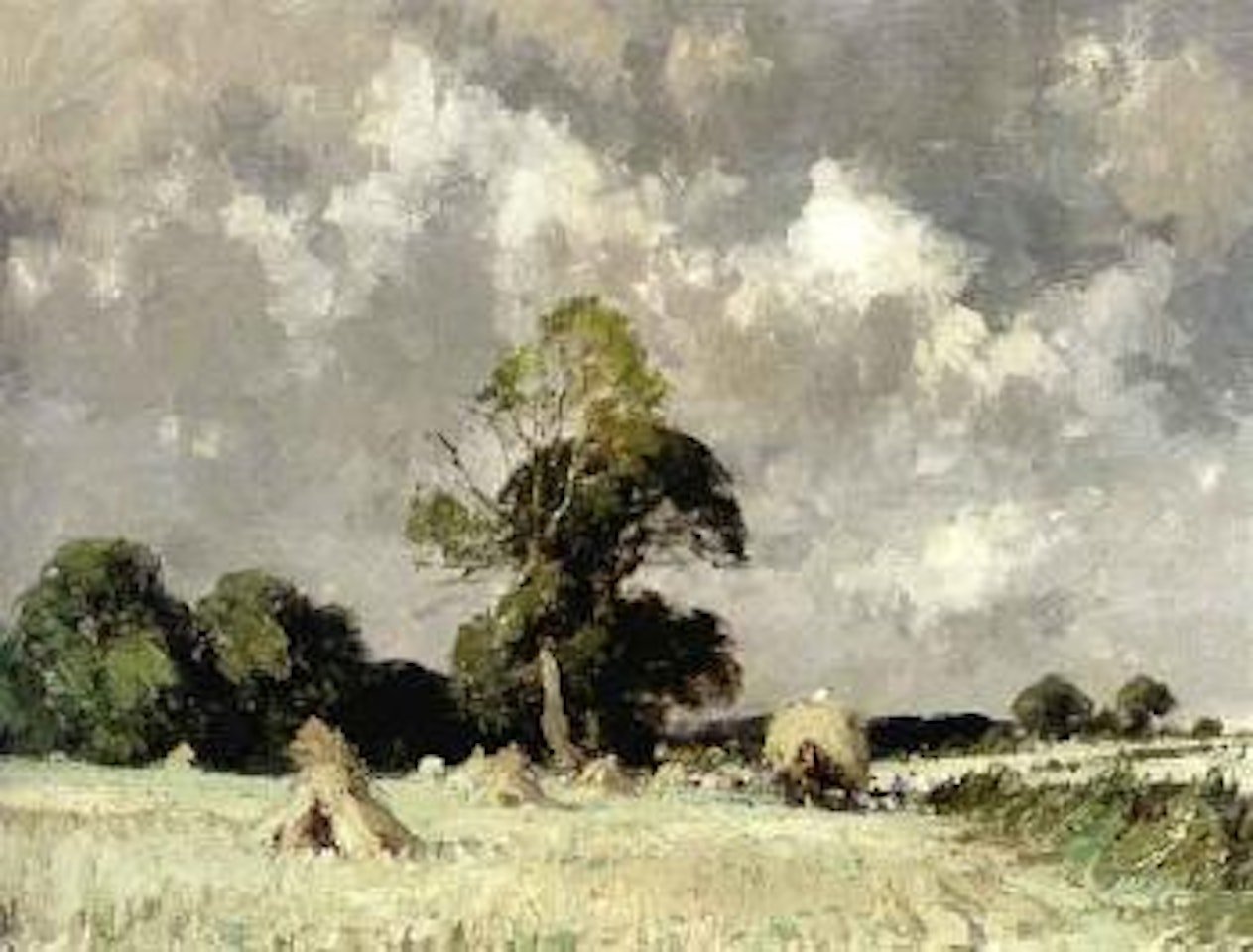 Harvest in Norfolk by Edward Seago