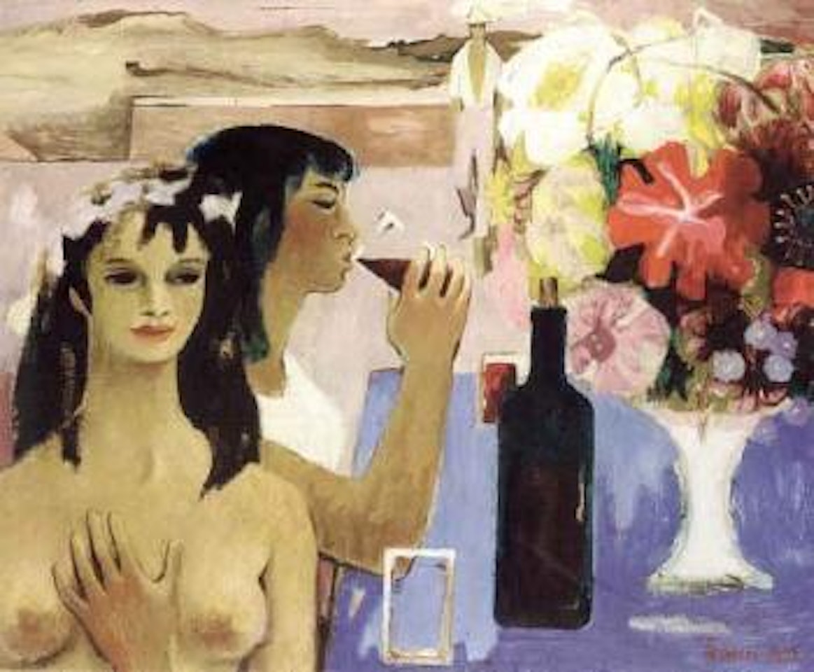 Mediterranean idyll by Mary Fedden
