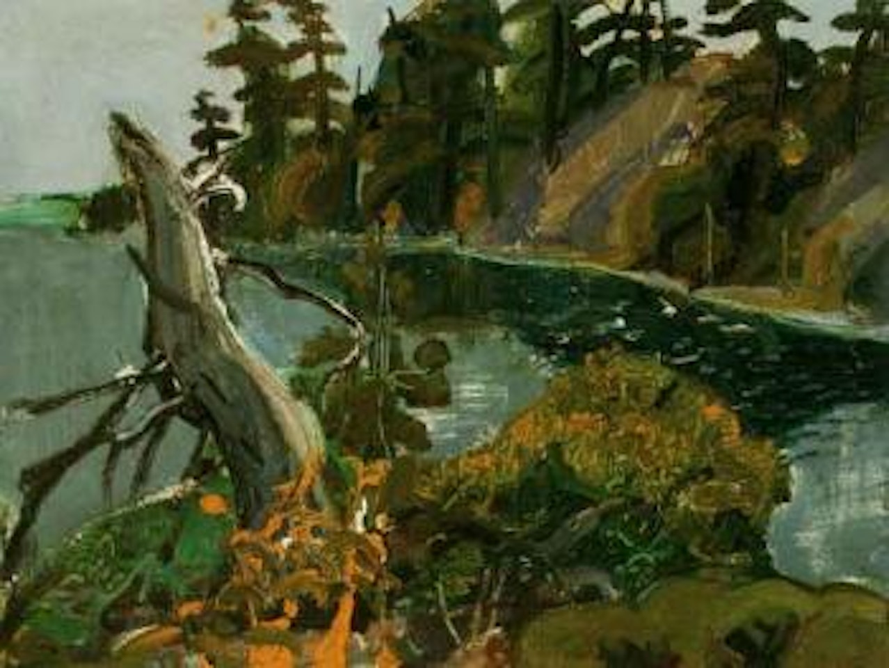 Channel, Georgian Bay 1952 by Arthur Lismer