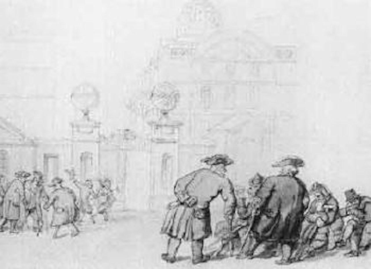 Greenwich Hospital by Thomas Rowlandson