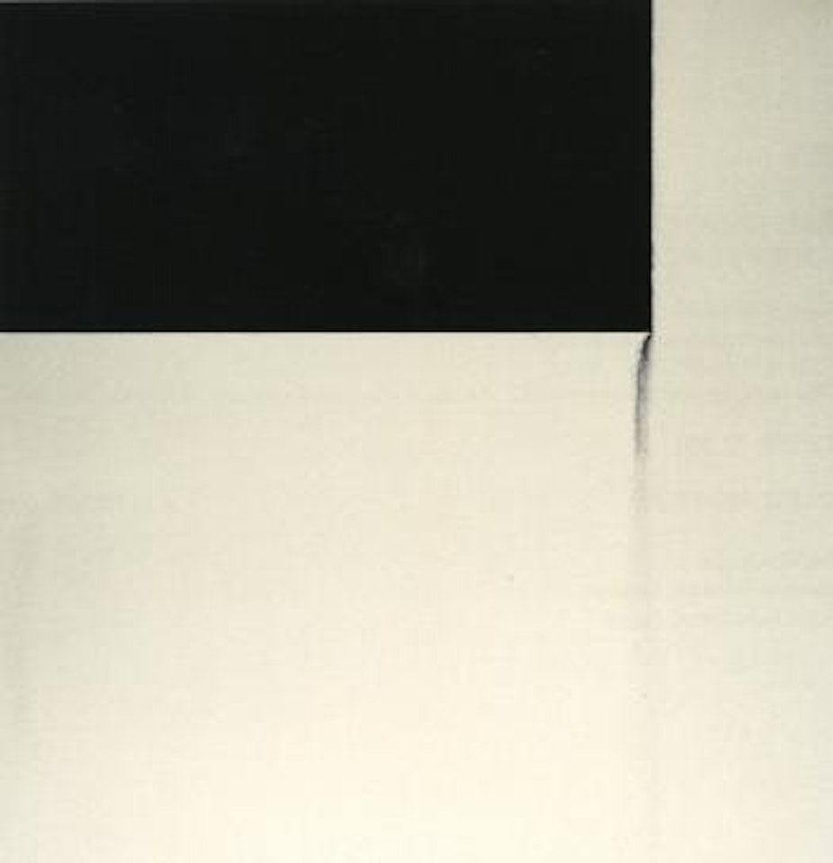 Exposed painting paynes grey - CI/C/678 by Callum Innes