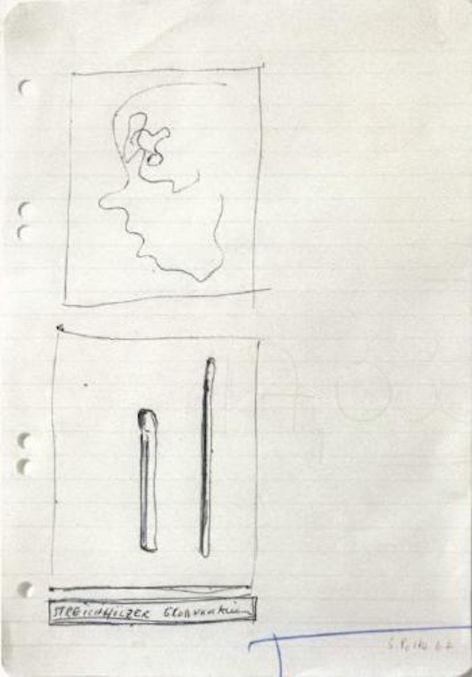 Weltholzchen by Sigmar Polke