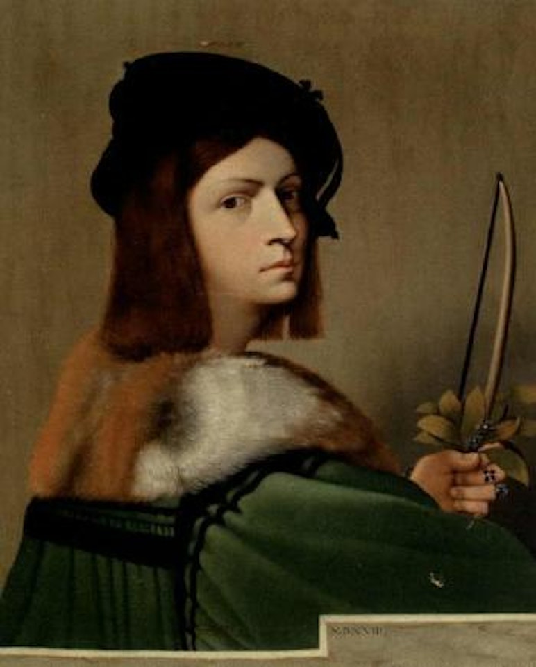 The violinist by Sebastiano del Piombo