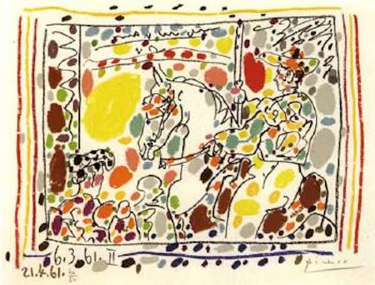 Le Picador II by Pablo Picasso