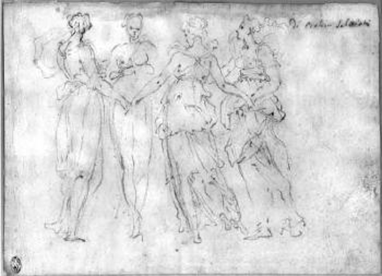 Venus and the three Graces by Francesco Salviati