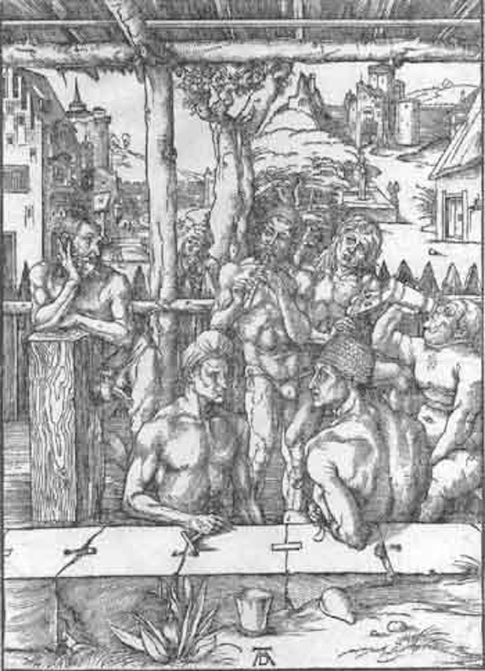 Male baths by Albrecht Dürer