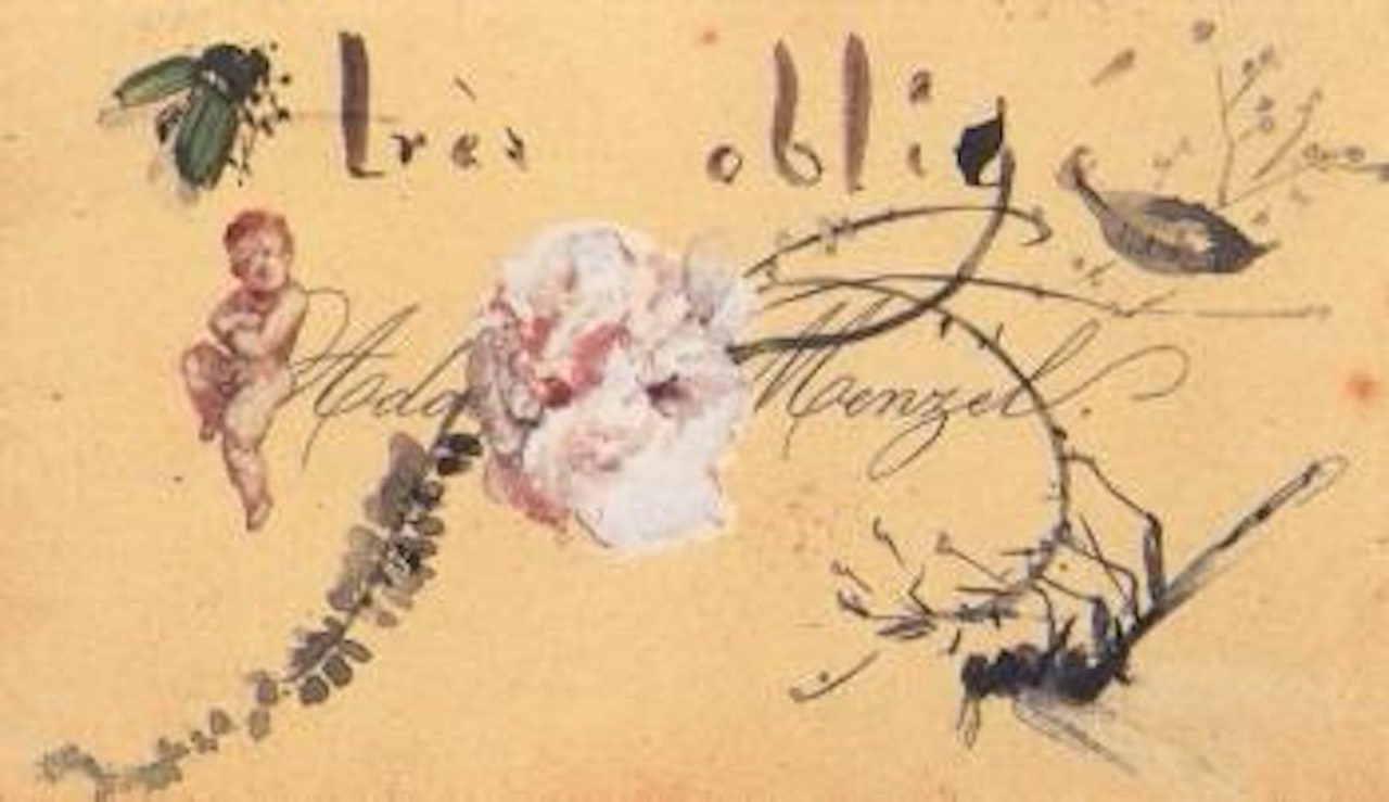 Tres oblige by Adolph Menzel