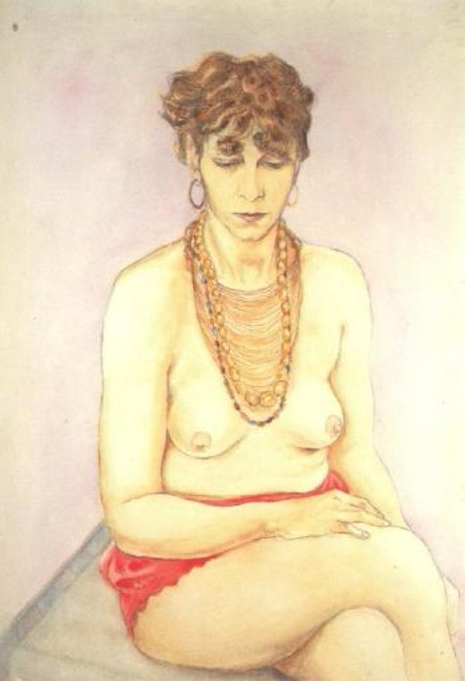 Woman with necklace - Speedy by Rudolf Schlichter