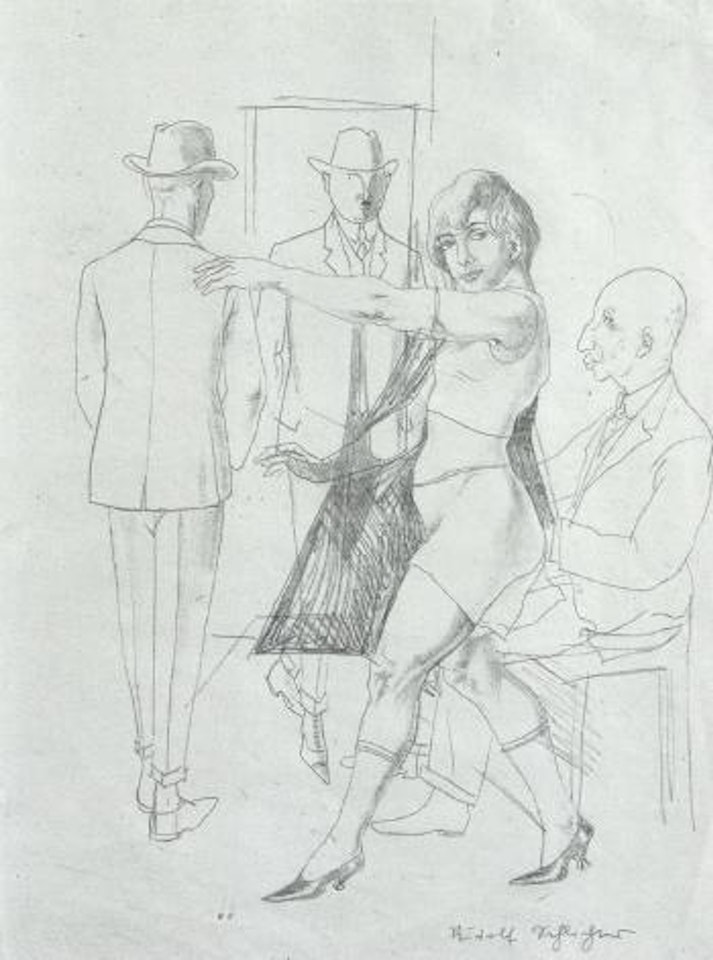 Bordello by Rudolf Schlichter