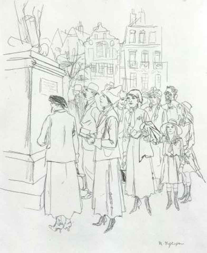 Memorial by Rudolf Schlichter