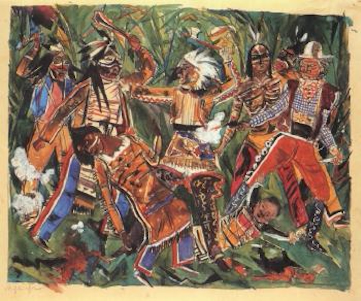 Wild West by Rudolf Schlichter