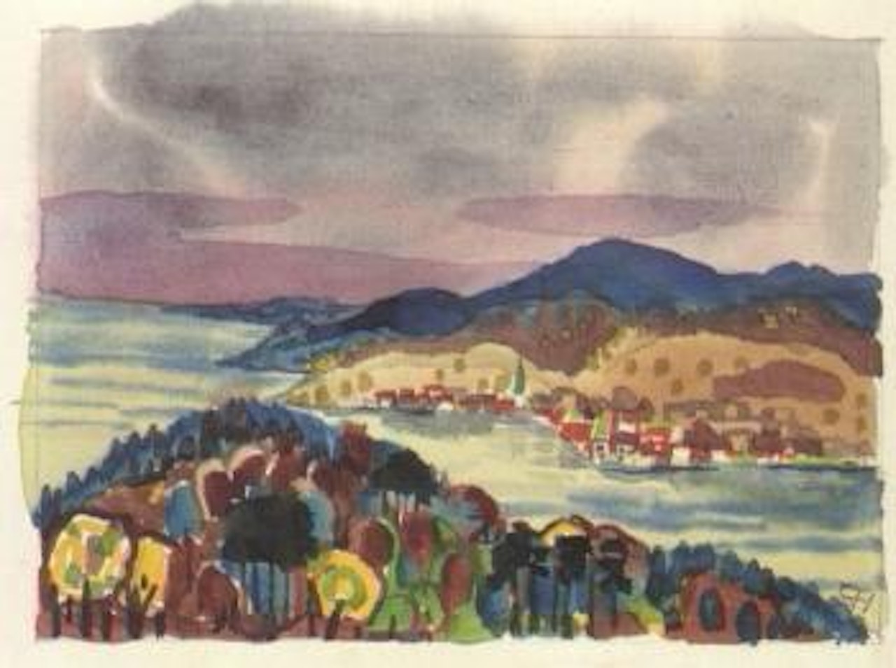 Bodensee by Otto Dix