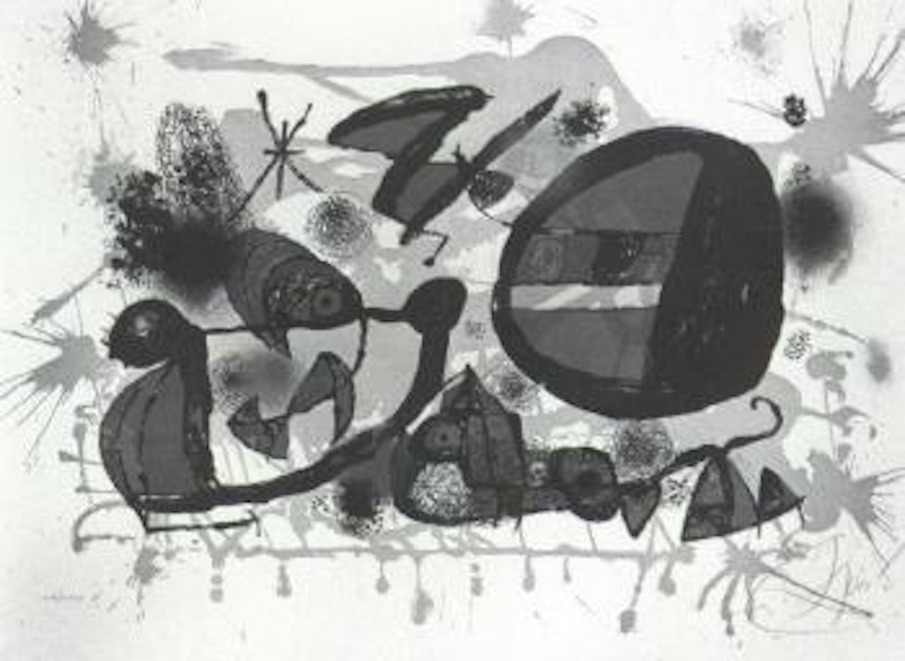 Nid d'alouettes by Joan Miró