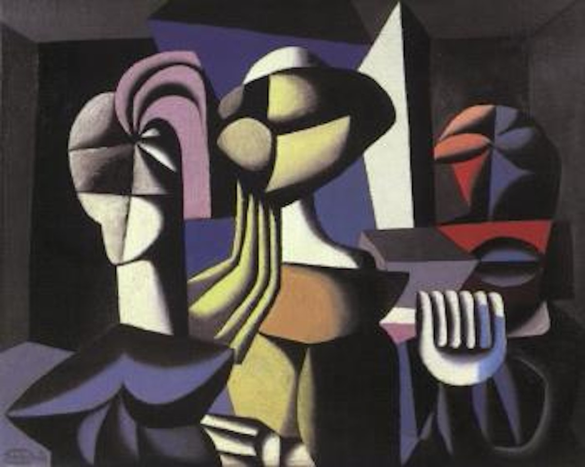 Three masks by Johann Georg Müller
