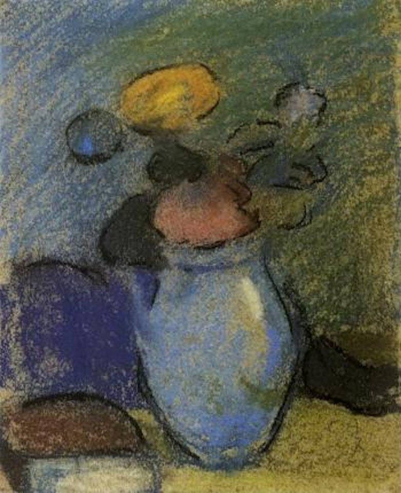 Still life of flowers by Cuno Amiet