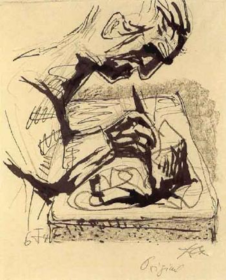 Self portrait by Otto Dix