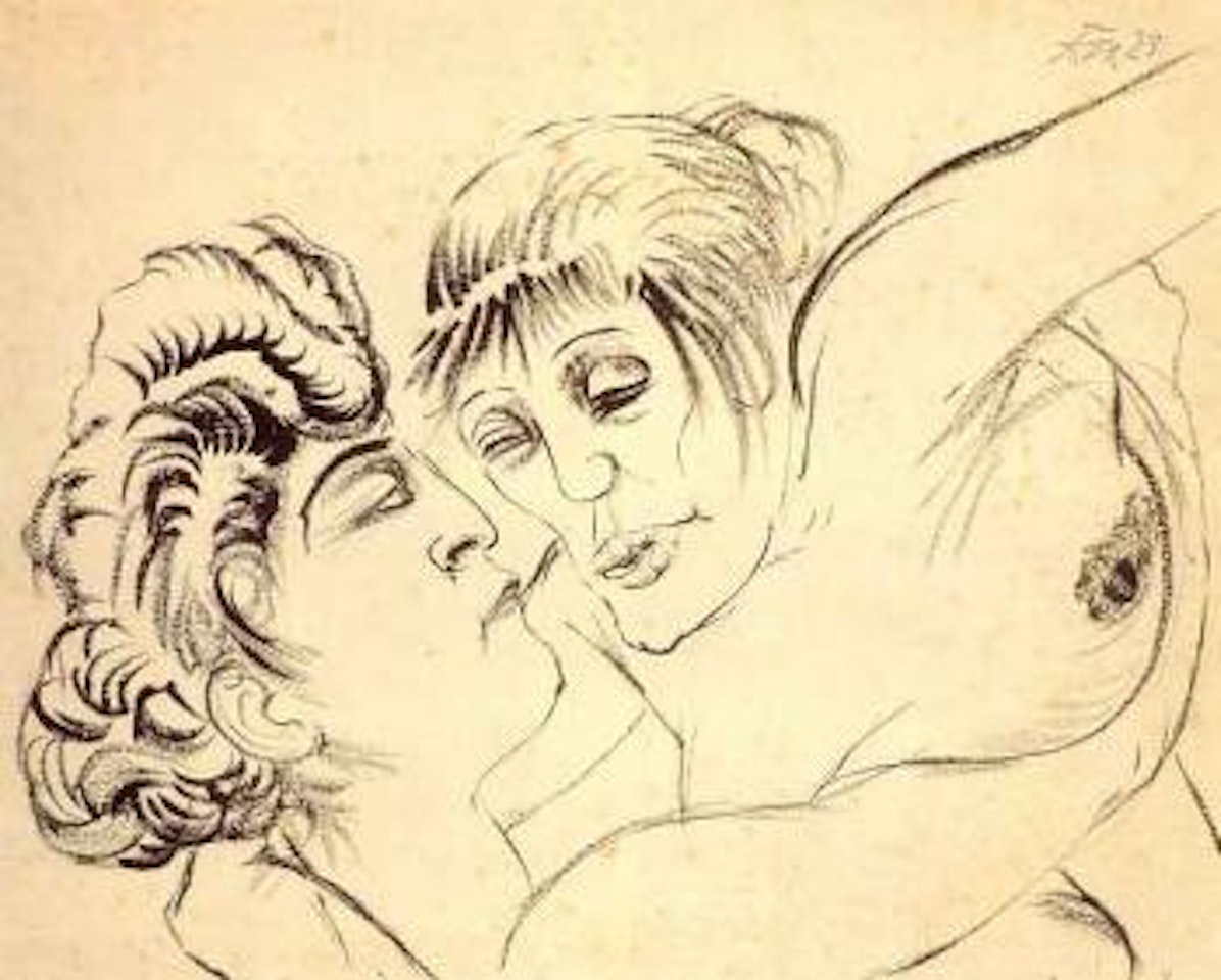 Two women by Otto Dix