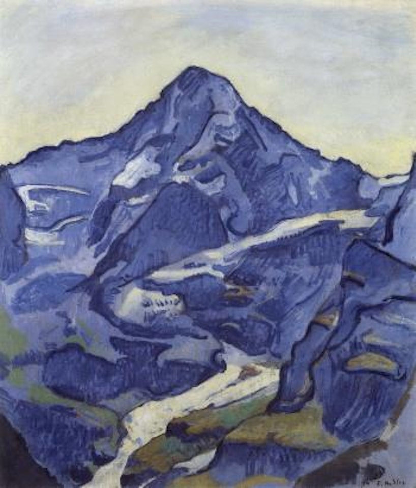 The monk by Ferdinand Hodler