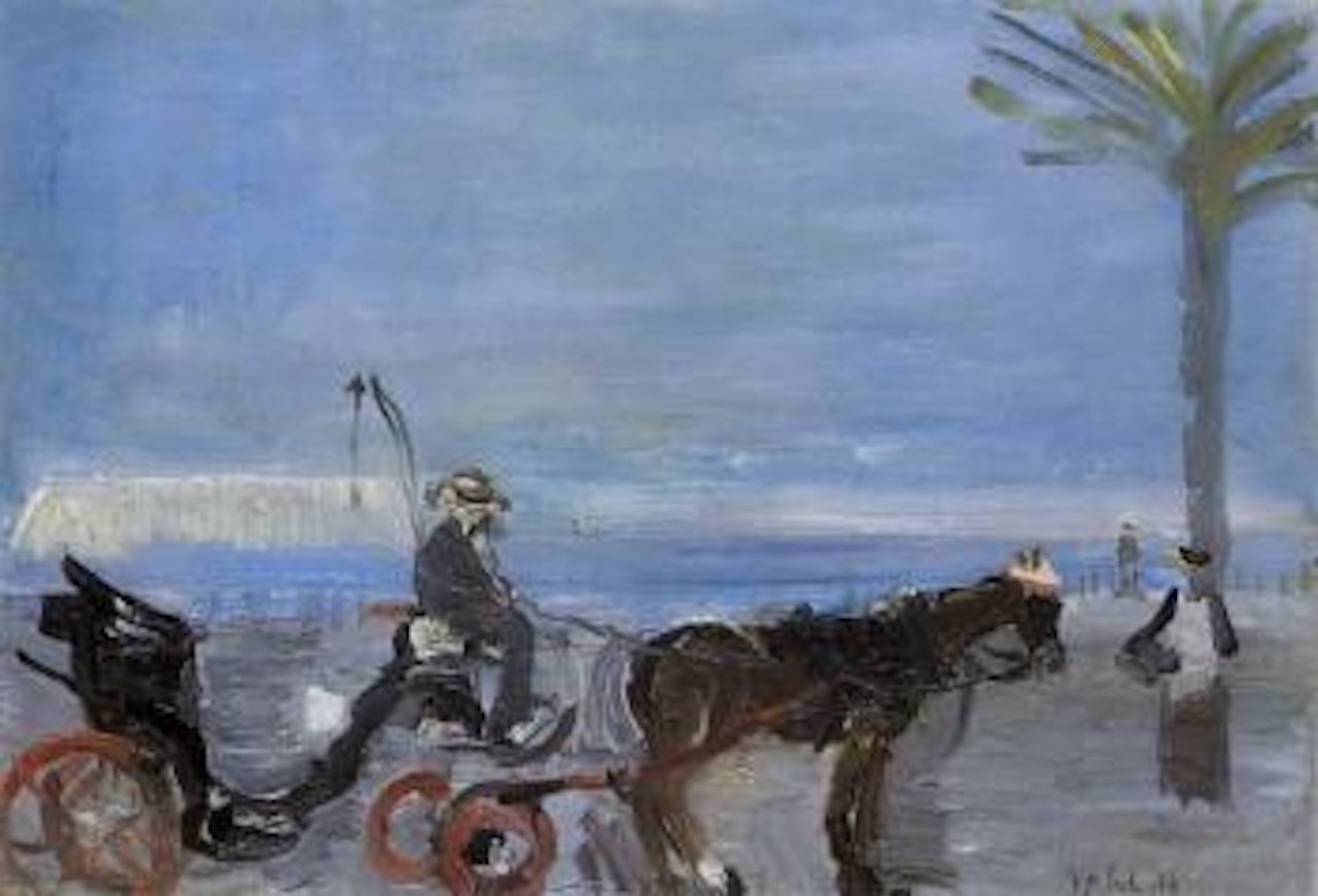 Coach in Nice by Willy Guggenheim Varlin