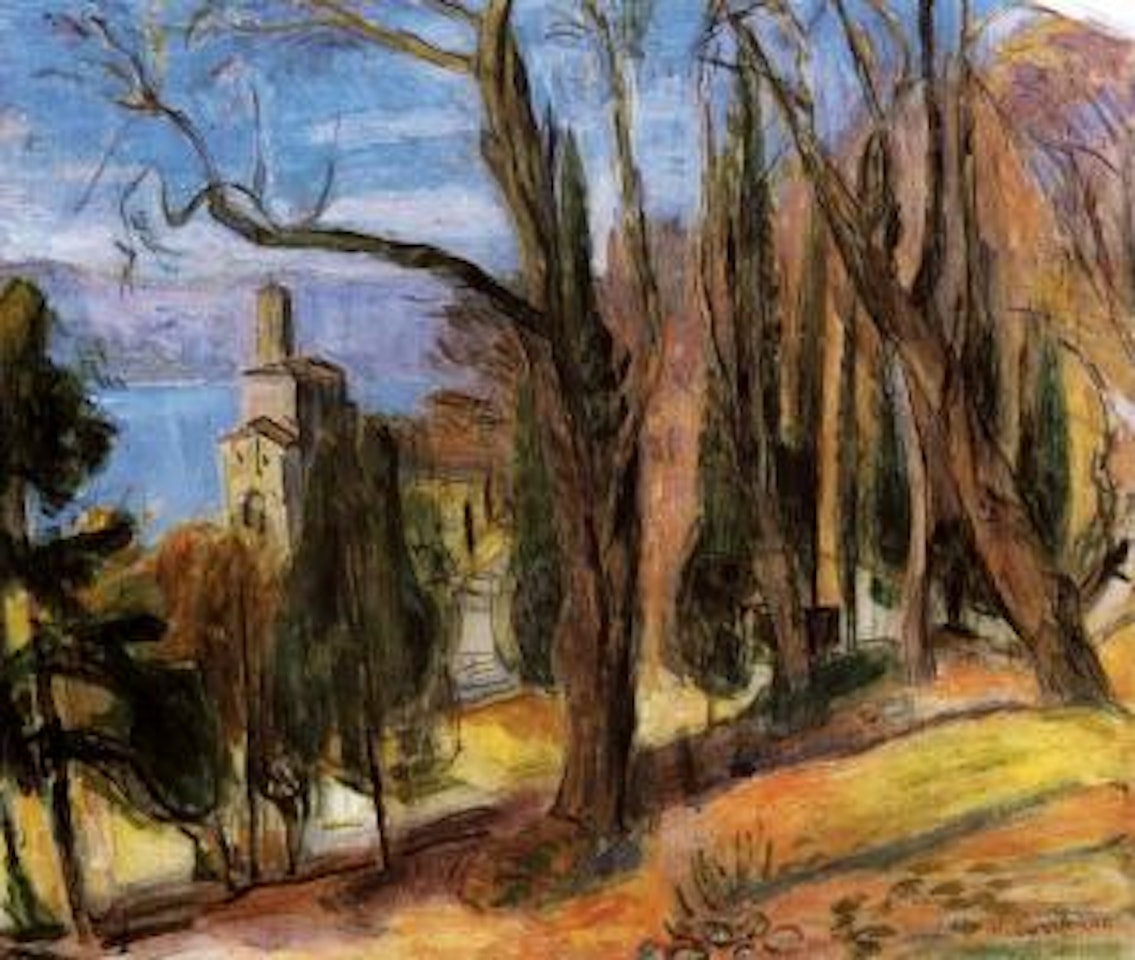 Wood landscape, Tessin by Hans Purrmann
