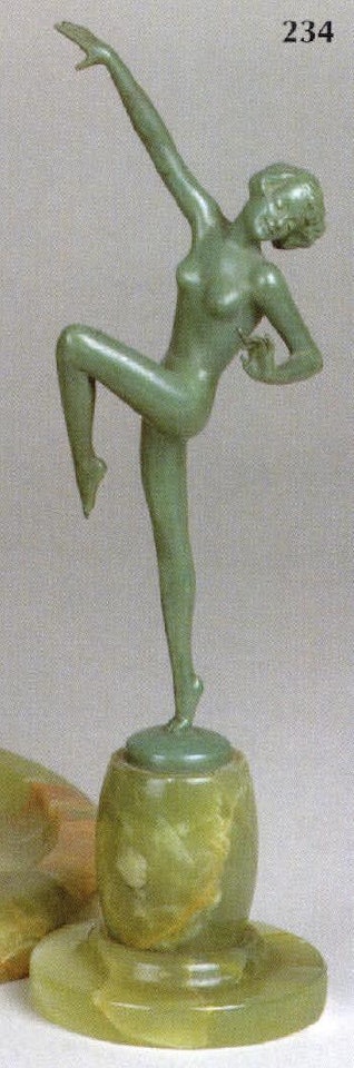 Dancing woman by Josef Lorenzl