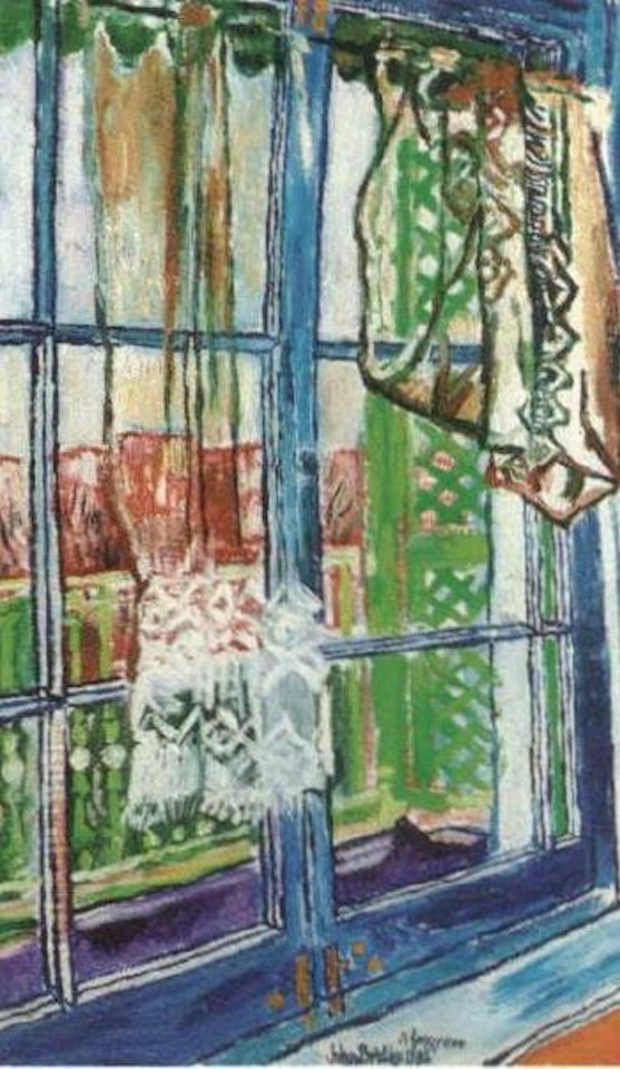 Foggy eve by John Bratby