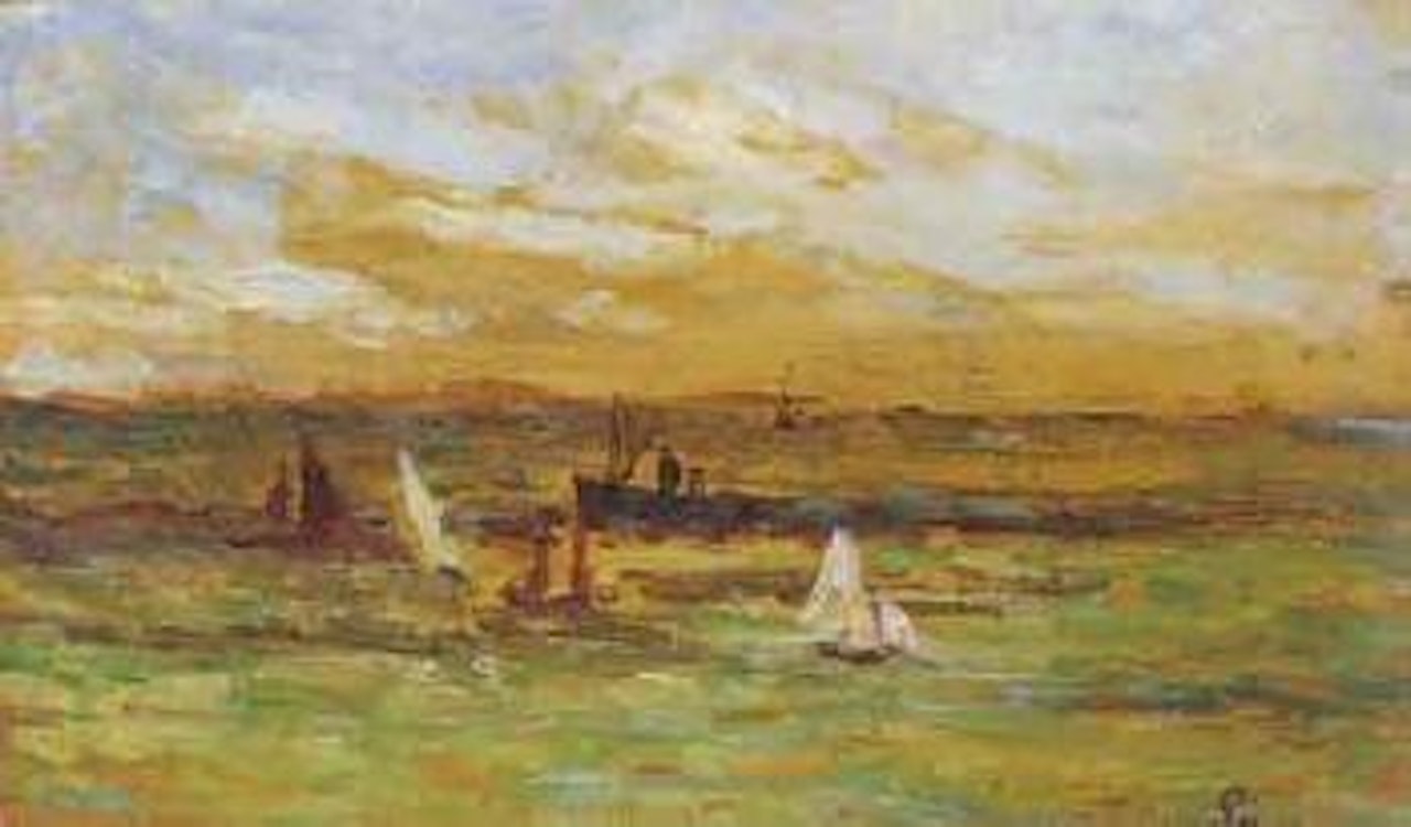 Treport by Maximilien Luce
