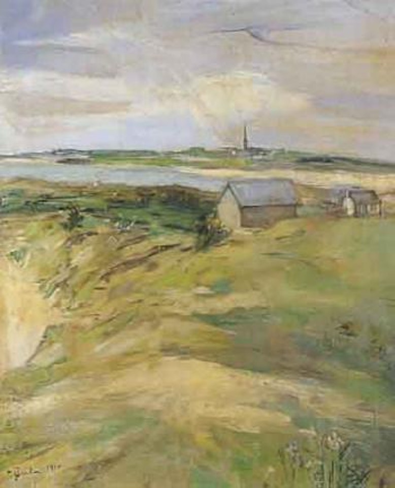 Paysage a Douellan by Francis Gruber