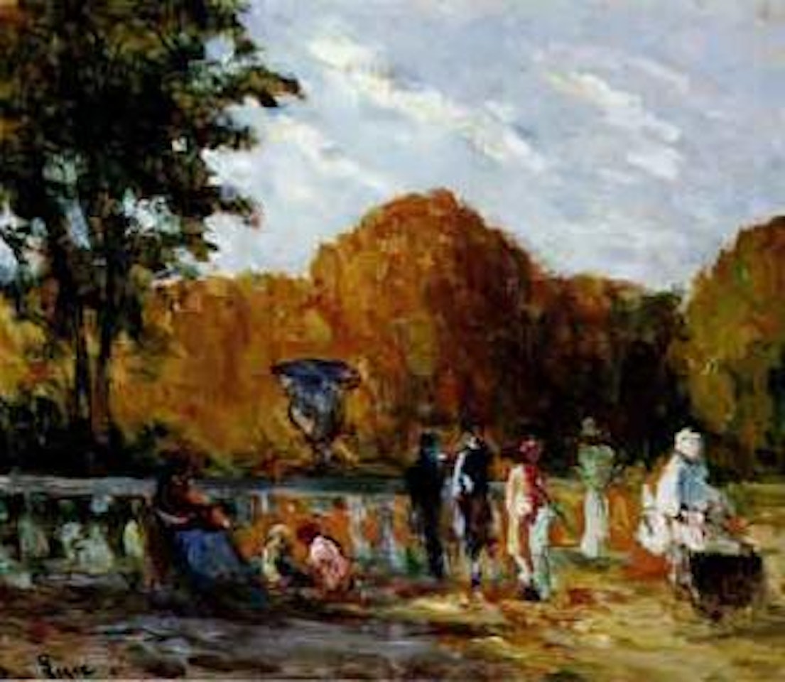 Jardin de Luxembourg by Maximilien Luce