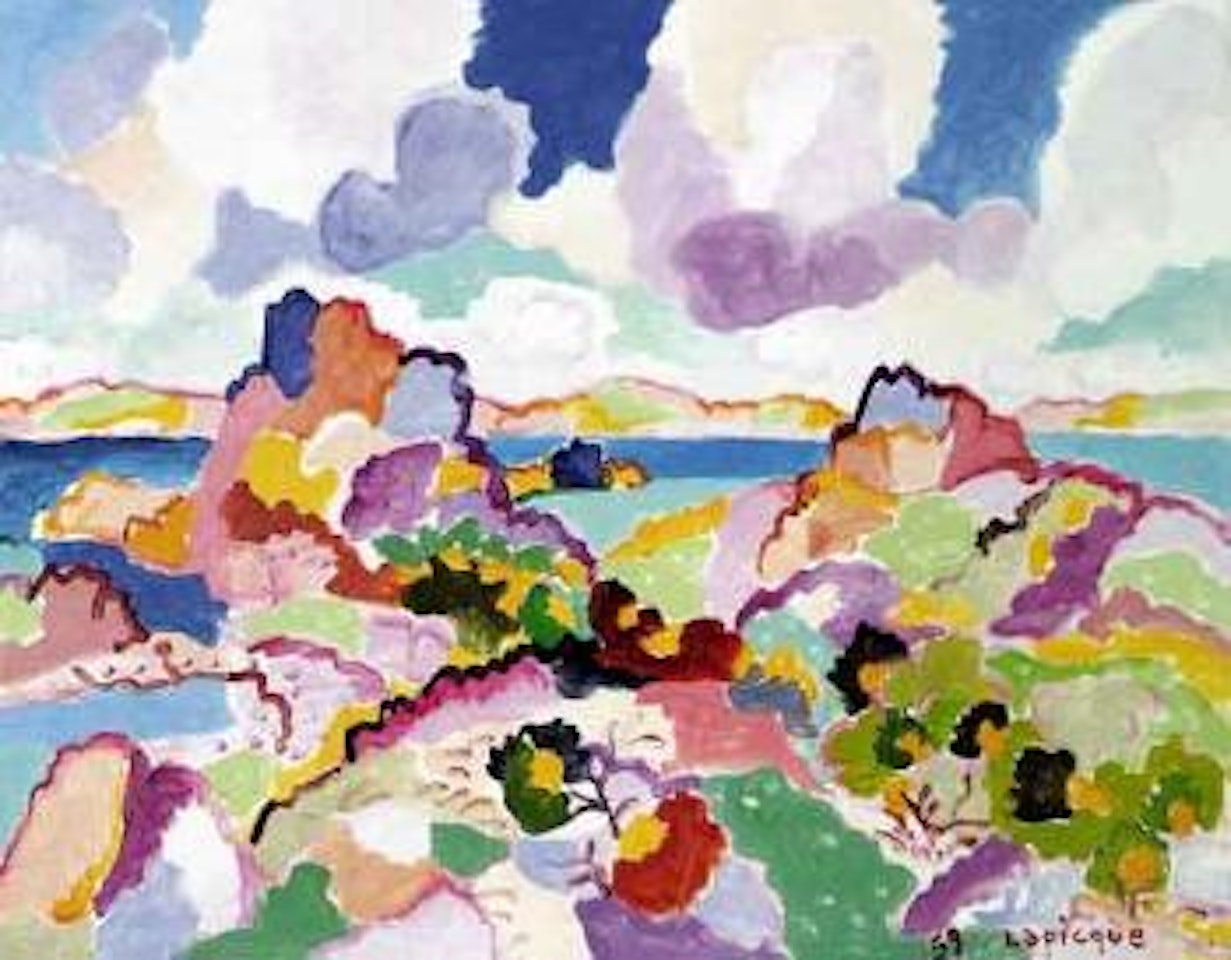 Printemps en Bretagne by Charles Lapicque