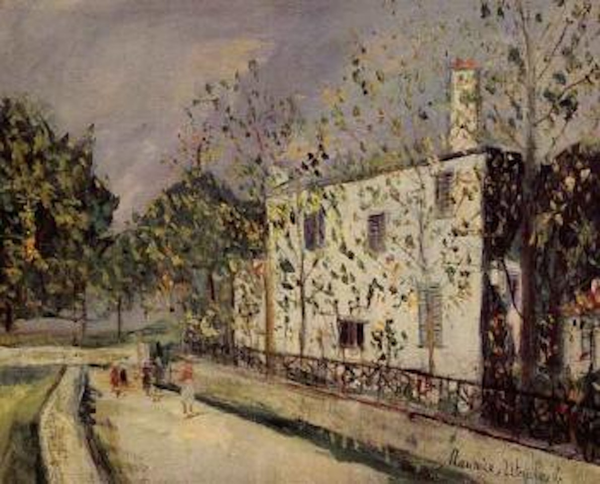 Maison blanche by Maurice Utrillo
