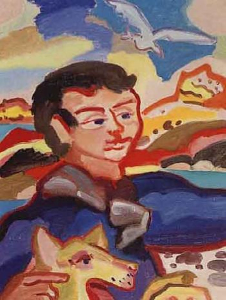 Pecheur et son chien by Charles Lapicque