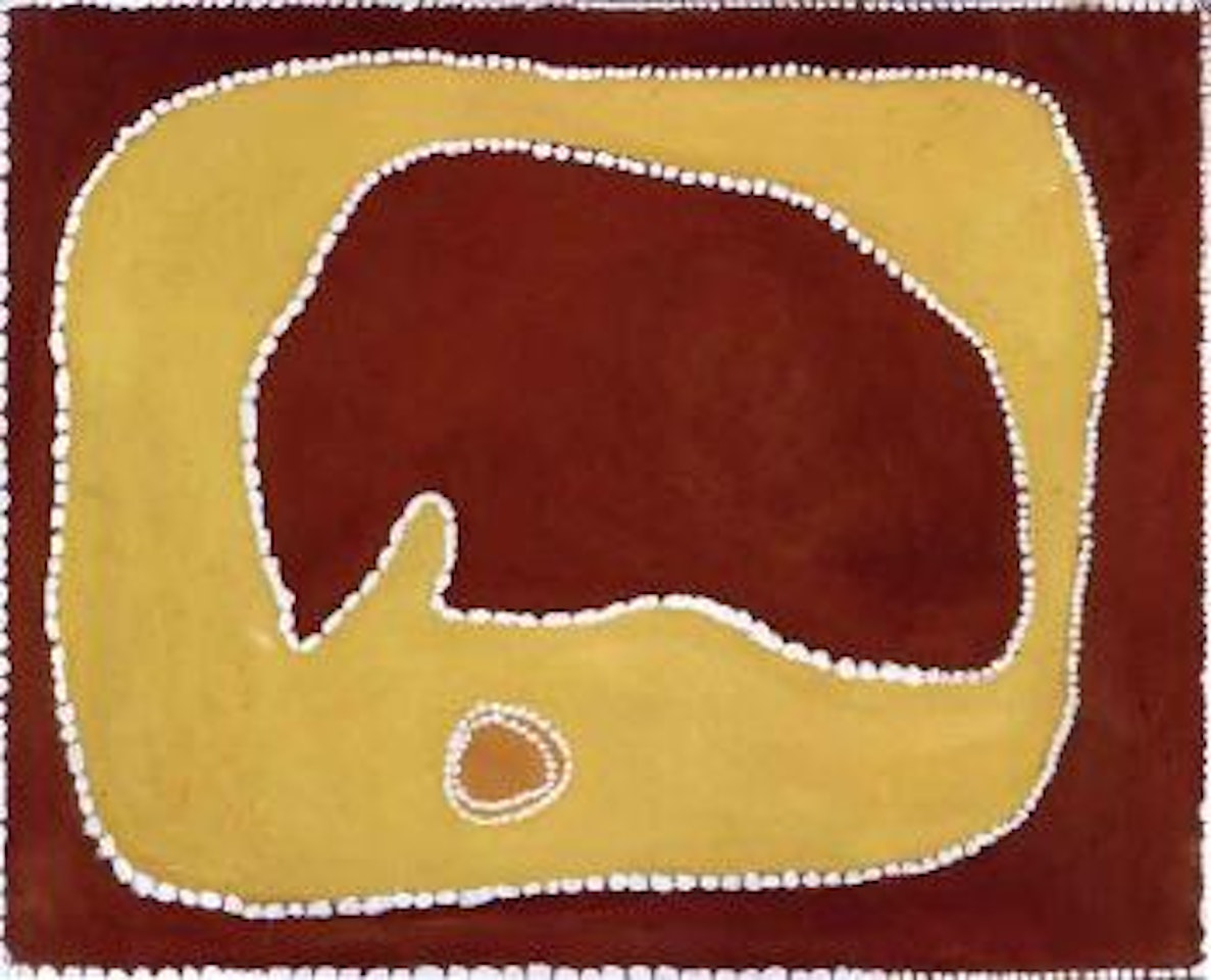 Bamarr country by Rover Thomas