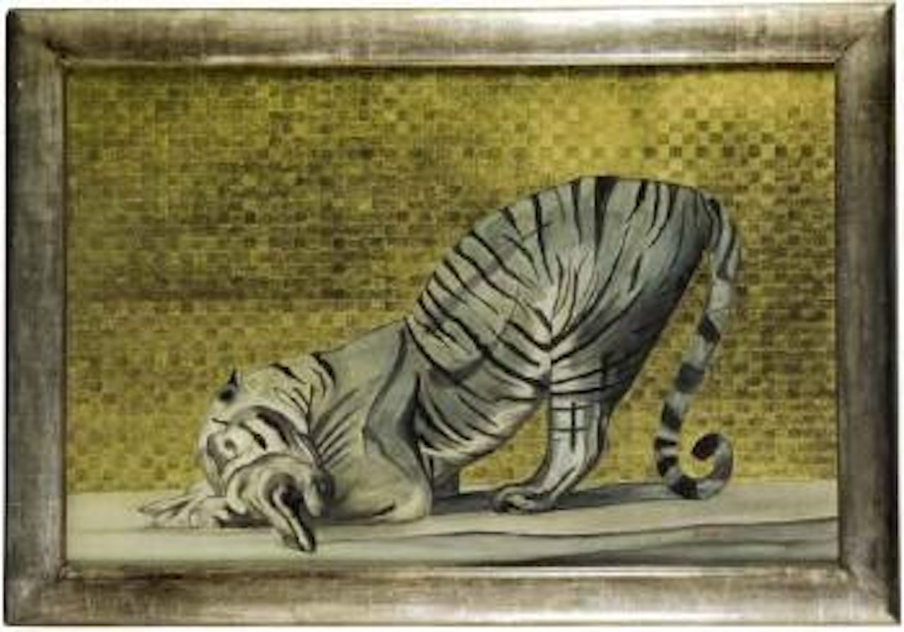 Tigre devorant un lapin by Paul Jouve