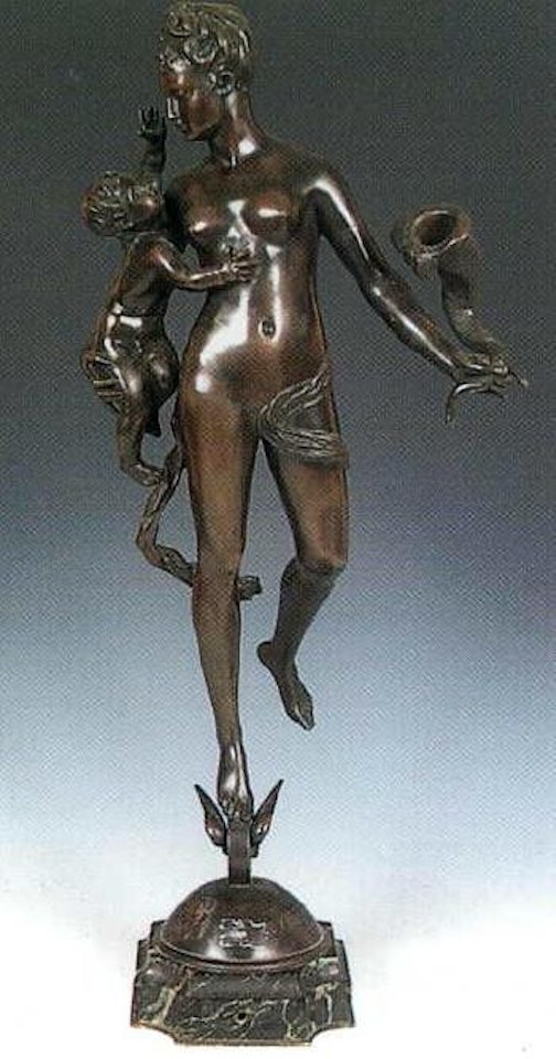 Ceres carrying an infant by Alfred Boucher