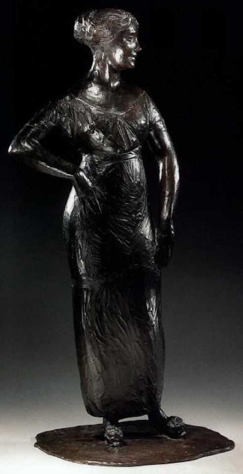 Femme en robe by Rembrandt Bugatti