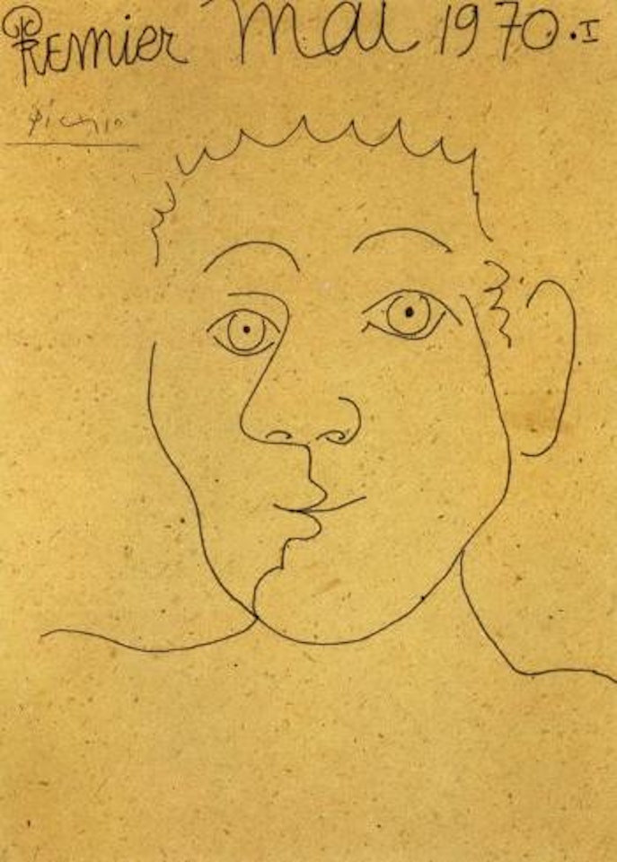 Tete de jeune homme by Pablo Picasso