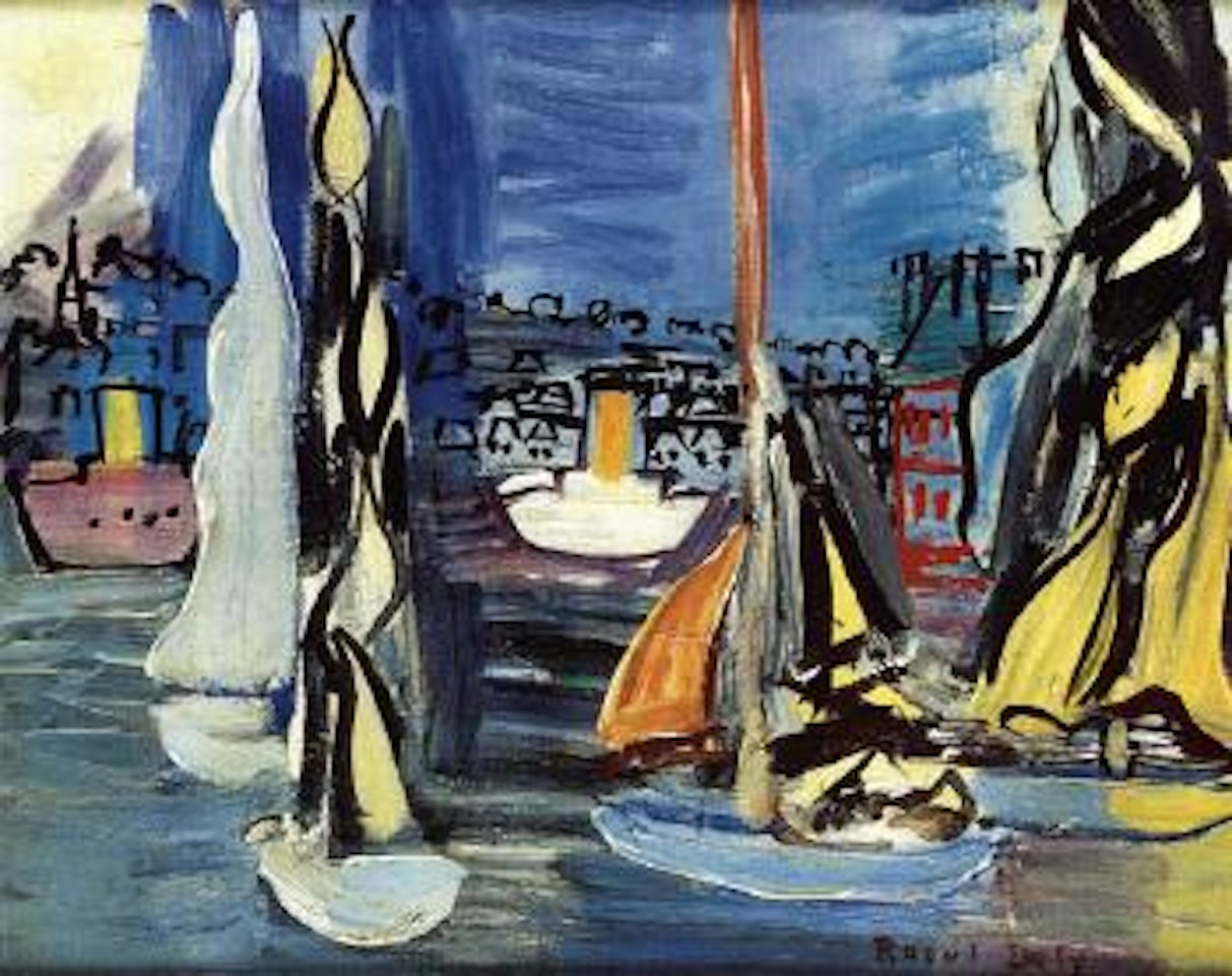 Regate a Trouville by Raoul Dufy